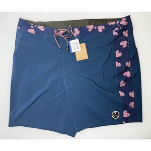 NWT Patagonia Mens Hydropeak‎ Boardshorts 19" Gerry Patch Tidepool Blue Size 40